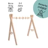 LuMali BABY GYM Spiel aus Holz mit einer grau Spielmatte Produktbild-Vorschau 5