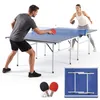 HyperMotion opklapbare tafeltennistafel, 274x152,5x76 cm – Productafbeelding-voorbeeld 1