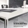 bümö Besprechungstisch Serie-D - Nachbildung: Weiß, Produktbild-Vorschau 6