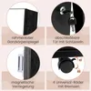 COSTWAY Armoire à bijoux sur roulettes, armoire de toilette Voir les images du produit 8
