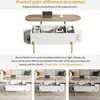 MODFU Table Basse avec Rangement - Table de Salon Moderne Voir les images du produit 7