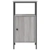 vidaXL Noční stolek Grey Sonoma Oak 41x31x80 cm Dřevěný Náhled obrázku produktu 3