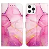 iPhone 13 Pro Max Hülle, Marmor Motiv Kunstleder Tasche Produktbild-Vorschau 2
