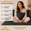 Malika Mikrofaser-Seersucker-Bettwäsche 4-teilig, 2 × 135 × Produktbild-Vorschau 6