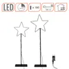 Gartenstecker Sterne 2er in warmweiß - 180 LED / ca. 90 + Produktbild-Vorschau 3