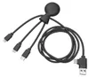 XOOPAR, 5 v 1 MrUSB A C/Micro USB, USB C, Lightning kabel 1 Náhled obrázku produktu 2