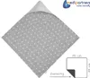 Kuscheldecke für babys, Einschlagdecke, Baumwolle, 85x85, Produktbild-Vorschau 3