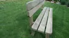 Bank Gartenbank Holzbank 180cm 4-Sitzer Imprägniert 35mm Produktbild-Vorschau 7