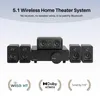 Zimilo 5.1 Wireless Heimkinosystem, Soundbar mit Dolby Produktbild-Vorschau 2