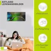 ARTland Leinwandbild Wassertropfen IV Größe: 100x50 cm Produktbild-Vorschau 3