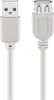 Goobay 50960 Câble d'extension USB 2.0 Hi-Speed, gris, 1,8 Voir les images du produit 1