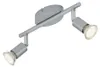 LED Spotleuchte Deckenleuchte 2xGU10 6W schwenkbar Metall Produktbild-Vorschau 7
