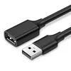 Cablu adapter Ugreen USB la USB (mama-tata) - 2m negru Podgląd zdjęcia produktu 1