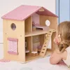 VIGA PolarB Großes Puppenhaus aus Holz, 17-teilig Produktbild-Vorschau 11