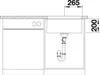 Spüle Blanco ETAGON 500-U 530 x 460 mm felsgrau 522228 Produktbild-Vorschau 7