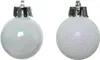 Christbaumkugeln Kunststoff 3cm 14er Set - Weiß irisierend Produktbild-Vorschau