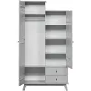Woood Lily Garderobenschrank Aus Kiefer, 2-Türig, Produktbild-Vorschau 6