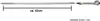 Edelstahl Schaschlikspiesse 60cm / 2mm Stärke / 1,5cm Produktbild-Vorschau 2