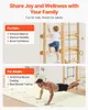 VEVOR Schwedische Leiter Wandgymnastik, 8-in-1 12-Stufen Produktbild-Vorschau 2