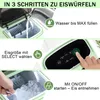 ZMH Eiswürfelmaschine Mini Eiswürfelbereiter Maschine Leise Produktbild-Vorschau 2