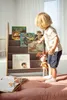 MINI Montessori Bibliothek - Kinder Bücherregal - grau Produktbild-Vorschau 4