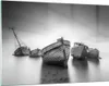 Bilder auf glas - Einteilig - £ódŸ Wrack Schiff - 120x80cm Produktbild-Vorschau 1