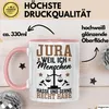 Jura Geschenk Tasse Weil Ich Menschen Hasse Und Gerne Recht Produktbild-Vorschau 3