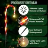 10er Set LED Stern Zuckerstange Lichterkette 8 Lichtmodi Produktbild-Vorschau 4