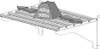An illustration showing a shelf with a weight on it, indicating its load capacity. Produktbild-Vorschau