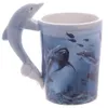 Delfin Tasse mit 3D Henkel Unterwasserwelt Produktbild-Vorschau 5