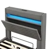 Polsterbett mit USB Typ-C Ladefunktion, LED-Beleuchtung, Produktbild-Vorschau 8