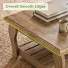 Tribesigns 80 cm Couchtisch, 2-stufig mit Ablagefläche | Produktbild-Vorschau 3