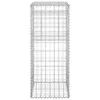 vidaXL Gabiónové stĺpy 2 ks 40x40x100 cm Železo Náhľad obrázku produktu 5