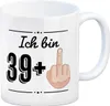 Witziger Kaffeebecher für den 40. Geburtstag mit Motiv: Produktbild-Vorschau 1