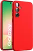 A red phone case is shown on a white background, with a phone partially visible inside the case. Náhled obrázku produktu