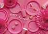 Servietten Uni 20Stk./33x33cm | Pink Produktbild-Vorschau 3