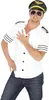 A man wearing a pilot costume, posing. Produktbild-Vorschau