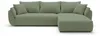 CORNERO Ecksofa mit Schlaffunktion SYDNEY Sofa L-Form Couch Produktbild-Vorschau 3