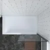 AQUALAVOS Duschwand Badewannenaufsatz 80x140cm Produktbild-Vorschau 2