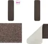vidaXL Antirutsch Stufenmatten 15 Stk. 75x20 cm Braun Produktbild-Vorschau 1