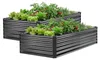 VEVOR, jardinera elevada de metal, 6 x 3 x 2 pies, caja de Vista previa de la imagen del producto 1