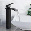 Homelody Wasserhahn Bad Wasserfall Badarmaturen Schwarz Produktbild-Vorschau 10
