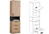 Marmex Möbel - Mehrzweckschrank-Set Grant Set 38 Artisan Produktbild-Vorschau 2