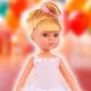MalPlay Babypuppe Darlene Blonde Ballerina 34cm Spielpuppe Produktbild-Vorschau 12