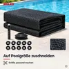 Solarfolie 549x274 cm Schwarz Noppenfolie Poolabdeckung Produktbild-Vorschau 5