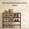 VASAGLE Schuhbank, Schuhaufbewahrung, Schuhregal, Produktbild-Vorschau 7