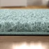 Teppich Wohnzimmer Hochflor Einfarbiges Modernes Muster Produktbild-Vorschau 2