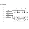 Goobay 68025, 0,2 m, RJ-45, 3 x TAE (N,N,F), Schwarz, Produktbild-Vorschau 6