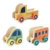 Fisher-Price - Holz-Fahrzeuge 3 Stück + Tiere Holzspielzeug Produktbild-Vorschau 2