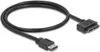 DeLOCK Cable eSATAp / Slimline SATA13pin, 0.5m, 0,5 m, Produktbild-Vorschau 2